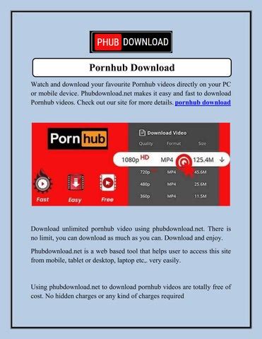 pornhub donload|Download Porn Videos 